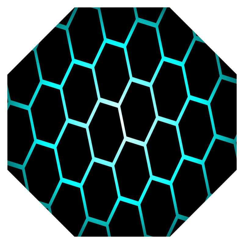 RGB Gaming Chair Mat with Lights