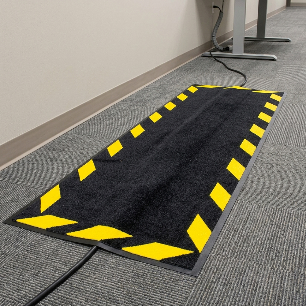 Rubber Cable Protector Mat